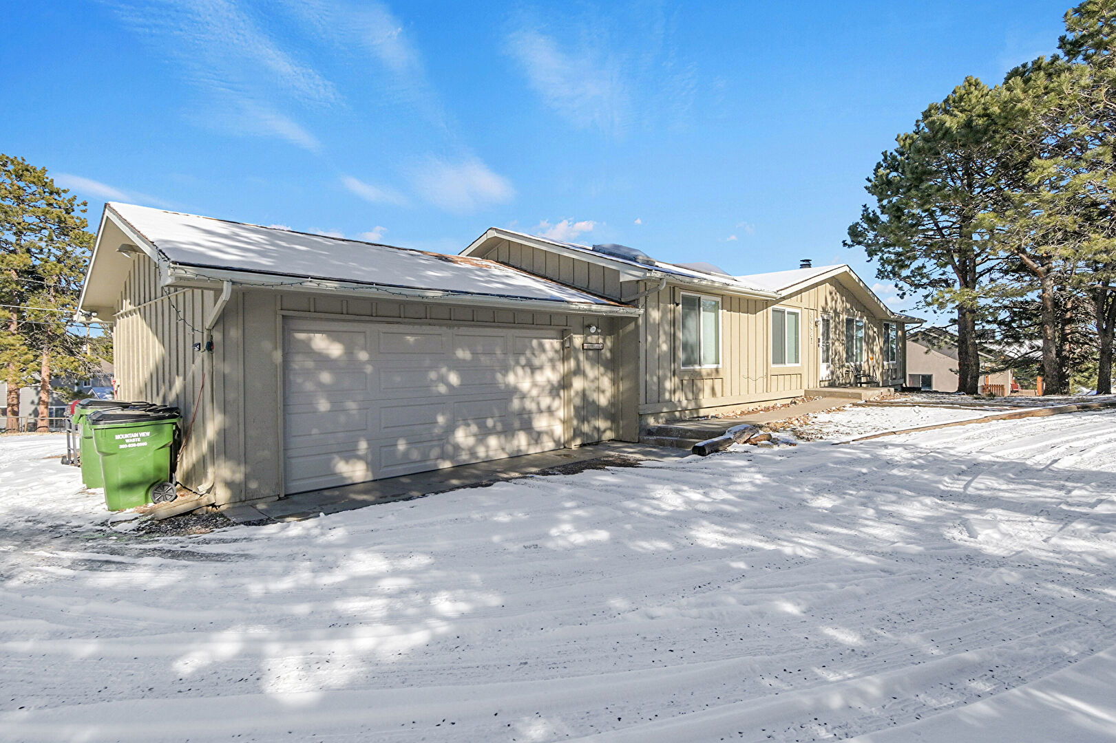 Front at 30481 Chestnut Drive, LOWER UNIT, Evergreen, CO 80439, listed by Sandra Bosworth