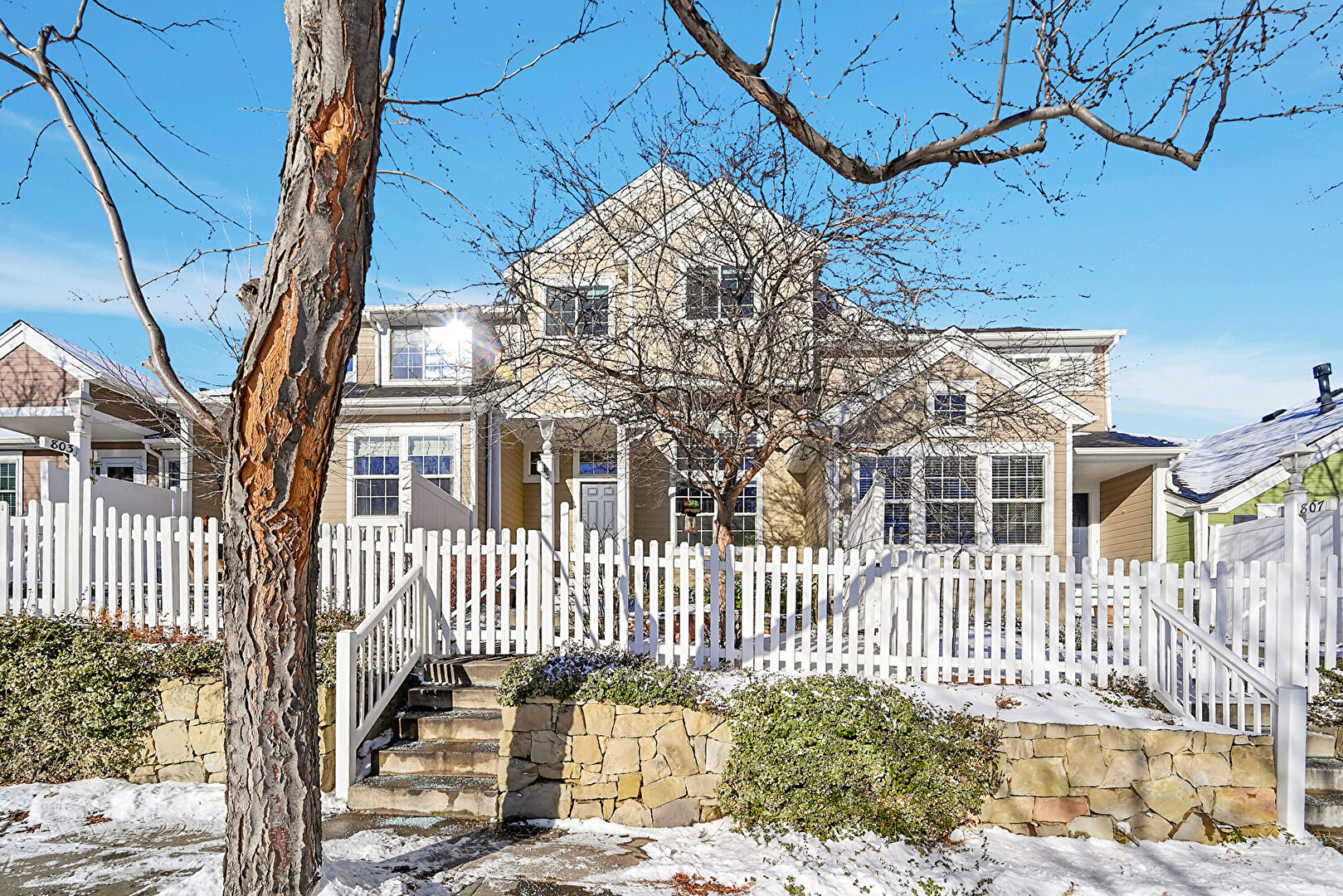 Front at 805 Beauprez Avenue, Lafayette, CO 80026, listed by Brian MacDonald, MLS ID: 1050537