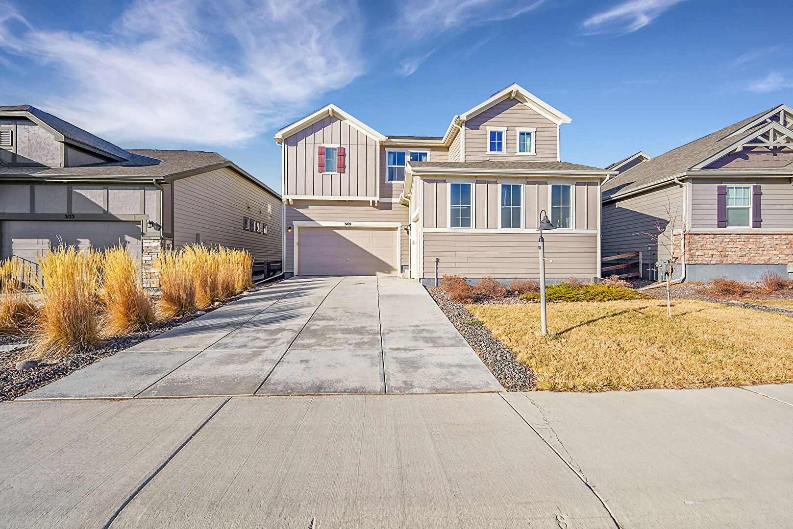 Front at 3169 Deering Lake Drive, Loveland, CO 80538, listed by Tabatha McClure