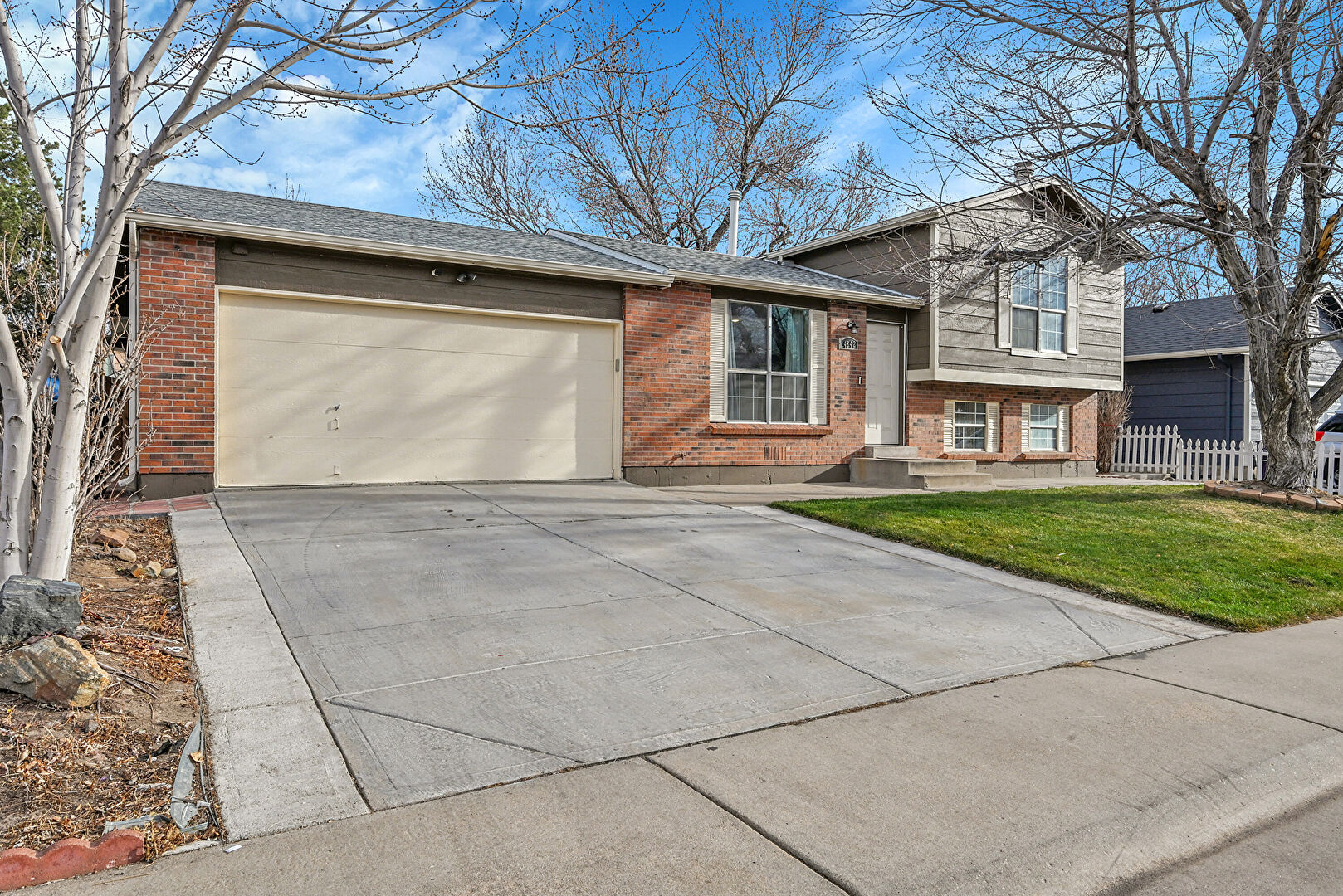 Front at 4642 Eureka Court, Denver, CO 80239, listed by Jorge Martinez