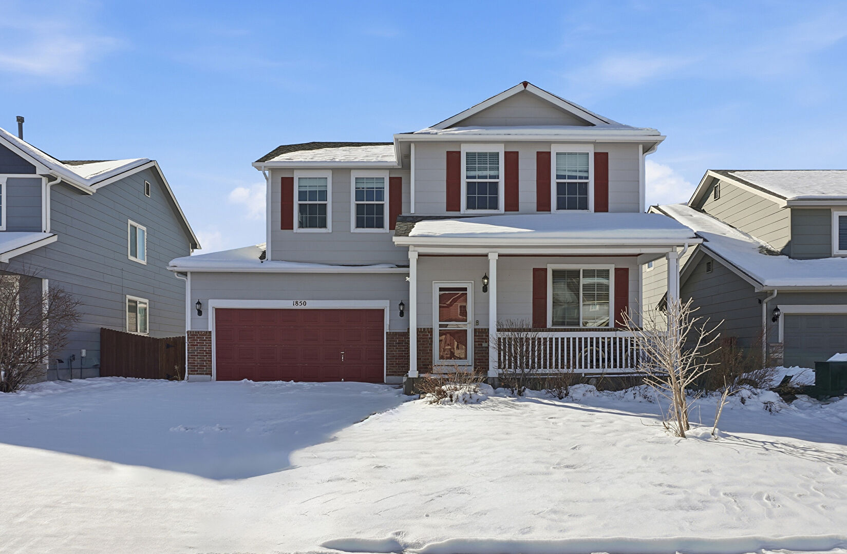 Front at 1850 Walton Drive, Colorado Springs, CO 80951, listed by Taylor Haas