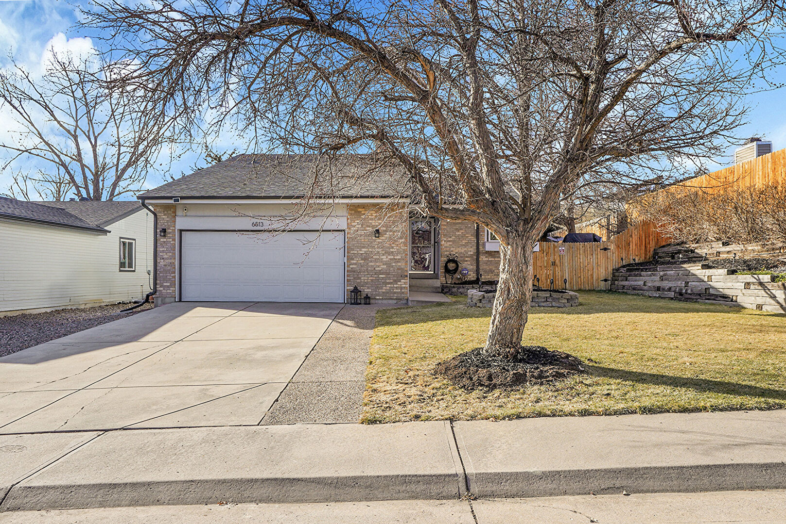 Front at 6813 South Everett Street, Littleton, CO 80128, listed by Danielle Marcus