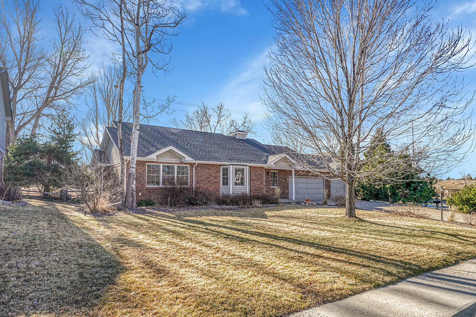 Front at 20590 East Shefield Court, Parker, CO 80138, listed by Al Munekata, MLS ID: 9210489