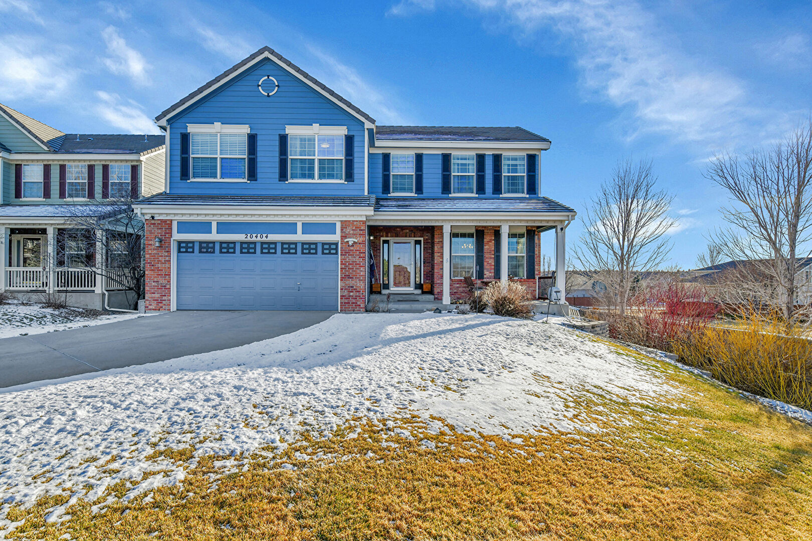 Front at 20404 East Layton Avenue, Aurora, CO 80015, listed by Greg Livingston