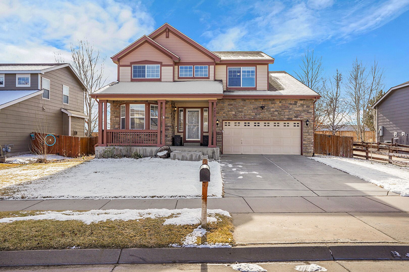 Front at 4410 Mount Princeton Street, Brighton, CO 80601, listed by Jorge Martinez