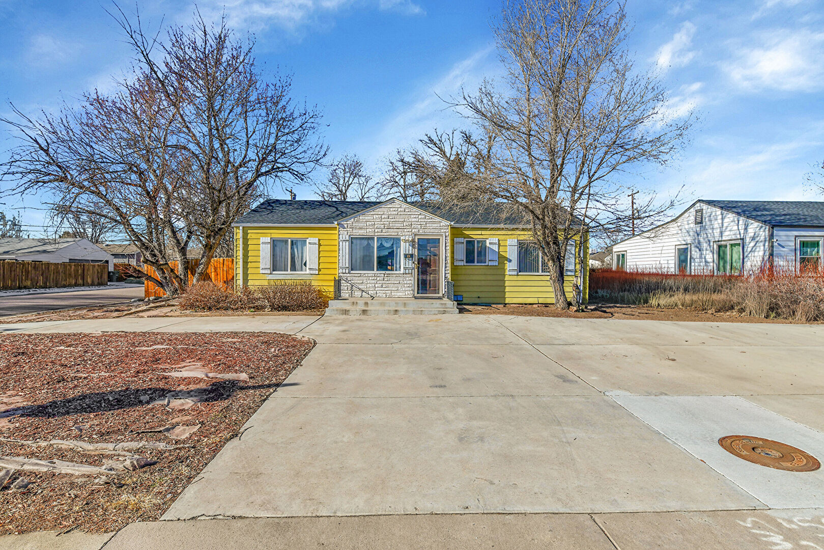 Front at 1995 S Hazel Court, Denver, CO 80219, listed by Rachel Rants, MLS ID: 3226891