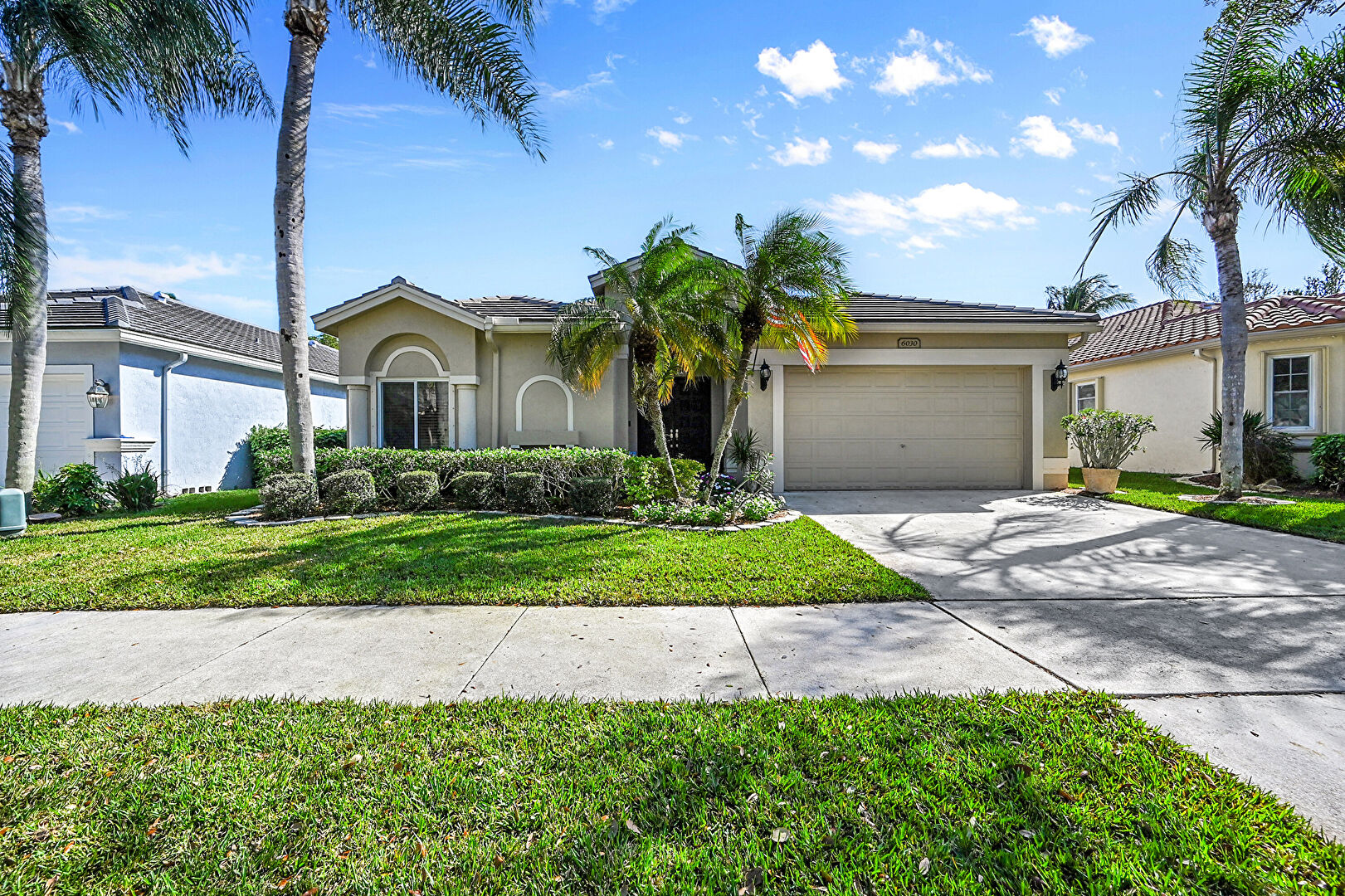 Front at 6030 Swans Way, Coconut Creek, FL 33073, listed by Rachael Barach