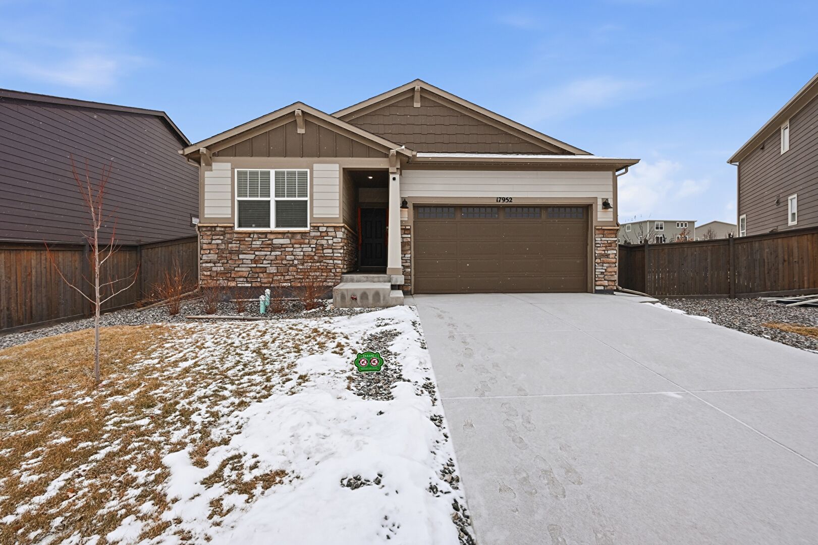 Front at 17952 Tree Sparrow Ave, Parker, CO 80134, listed by Vignesh Tanneru