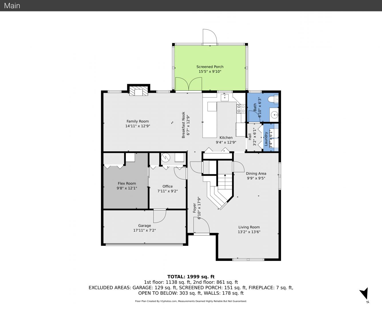 Floor Plan at 2805 Foxhall Drive E, West Palm Beach, FL 33417, listed by Chris Dyer