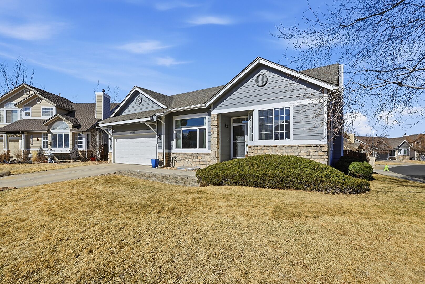 Front at 12643 South Dove Creek Court, Parker, CO 80134, listed by Jerry Haberkorn, MLS ID: 5296133