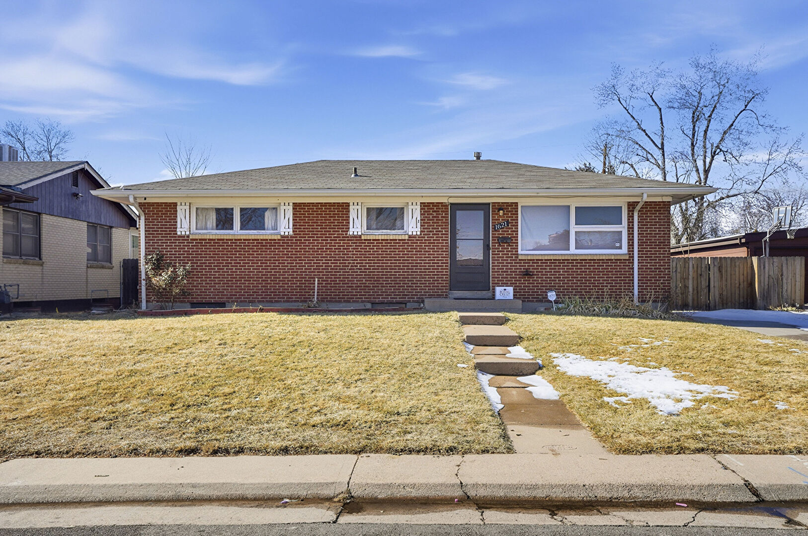 Front at 1621 South Perry Street, Denver, CO 80219, listed by Will Story