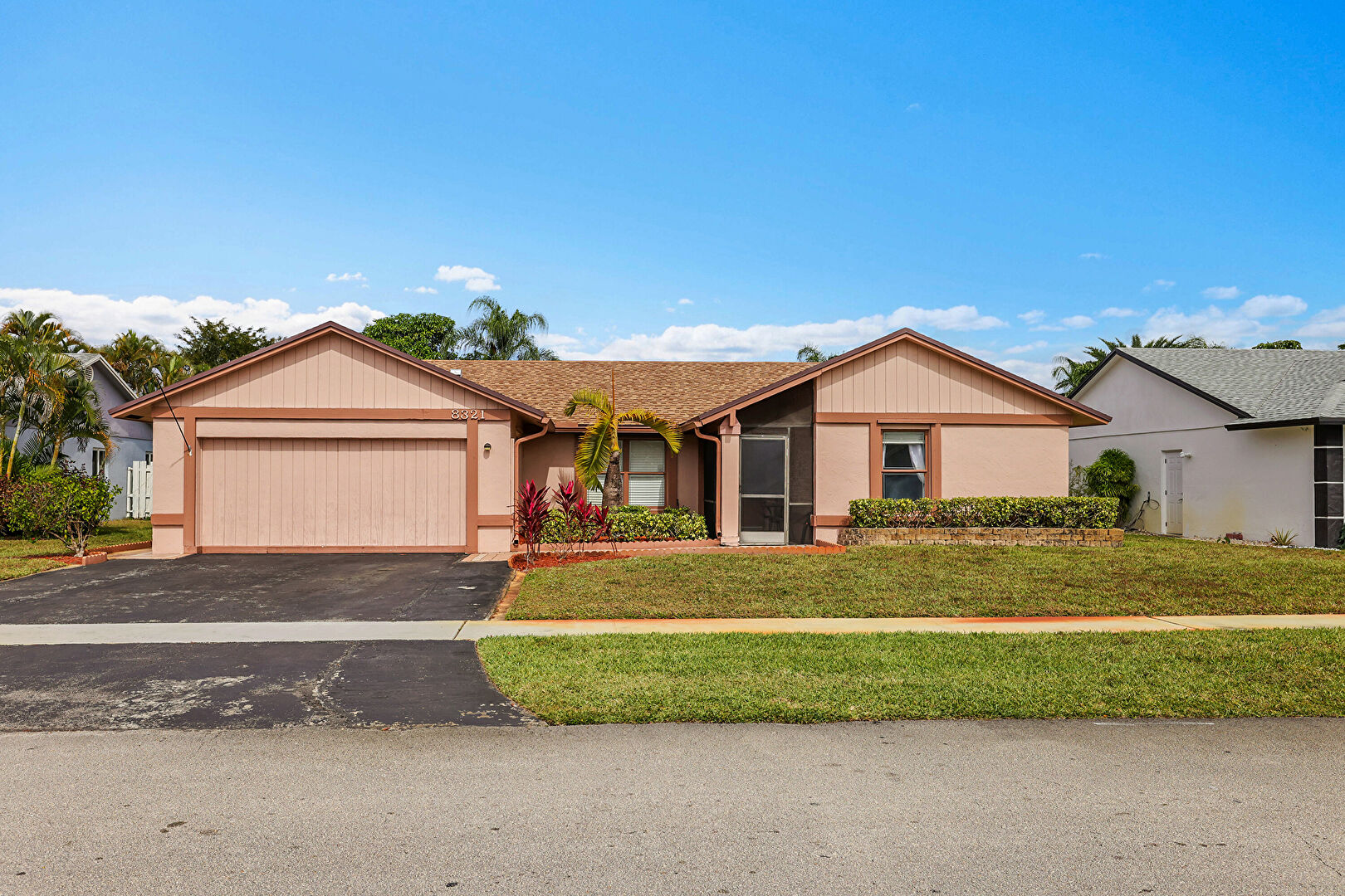 Front at 8321 Northwest 52nd Street, Lauderhill, FL 33351, listed by Mary Banatte