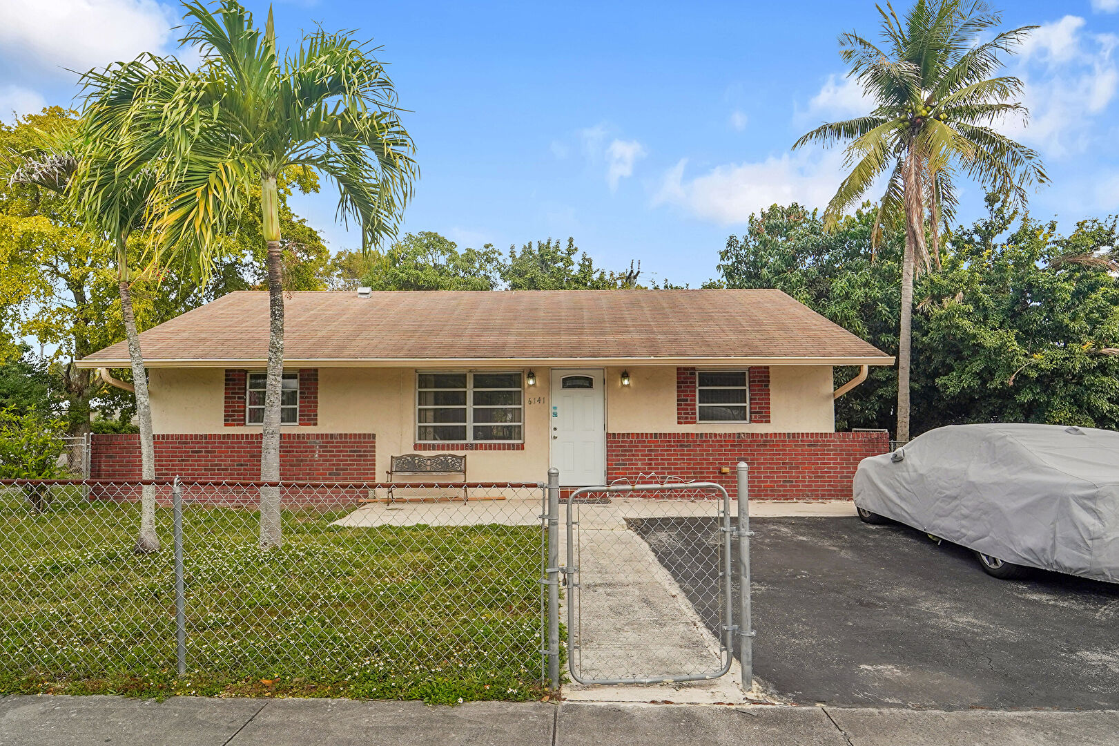 Front at 6141 Funston Street, Hollywood, FL 33023, listed by Ana Garcia