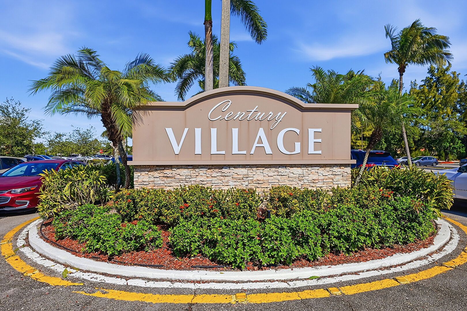 Community Sign at 47 Berkshire B, West Palm Beach, FL 33417, listed by Michele Domenici
