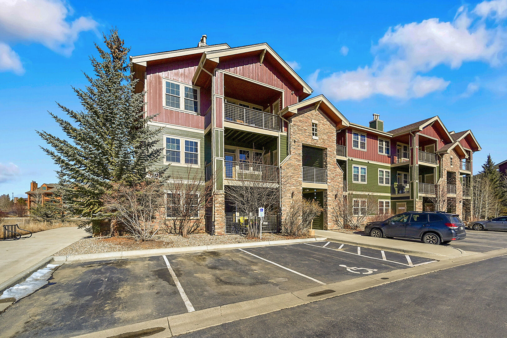 Front at 150 Village Road, A302, Granby, CO 80446, listed by Tonie Benetti