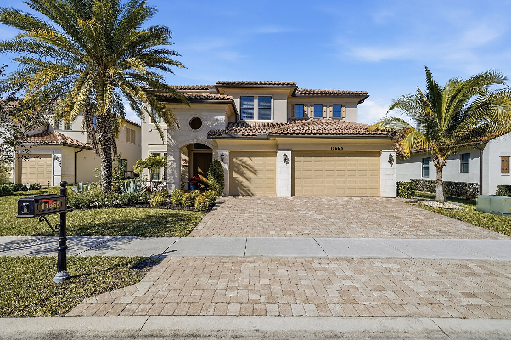 Front at 11665 NW 83rd Way, Parkland, FL 33076, listed by Laura Sanders