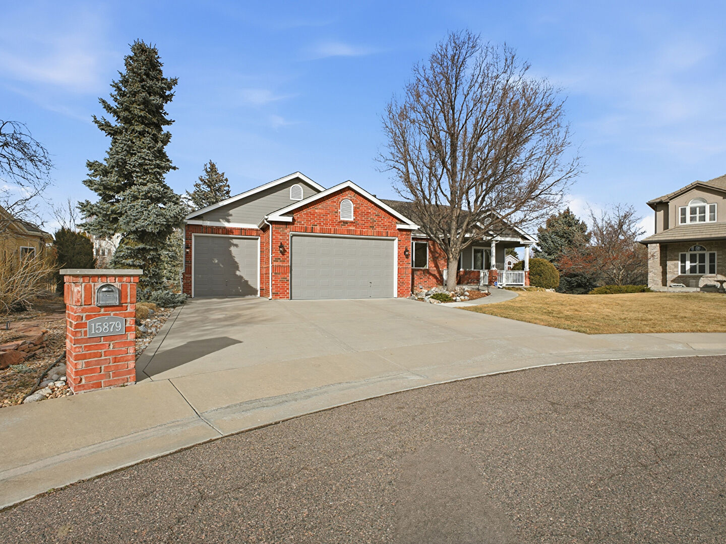 Front at 15879 West 62nd place, Golden, CO 80403, listed by Charles Coleman