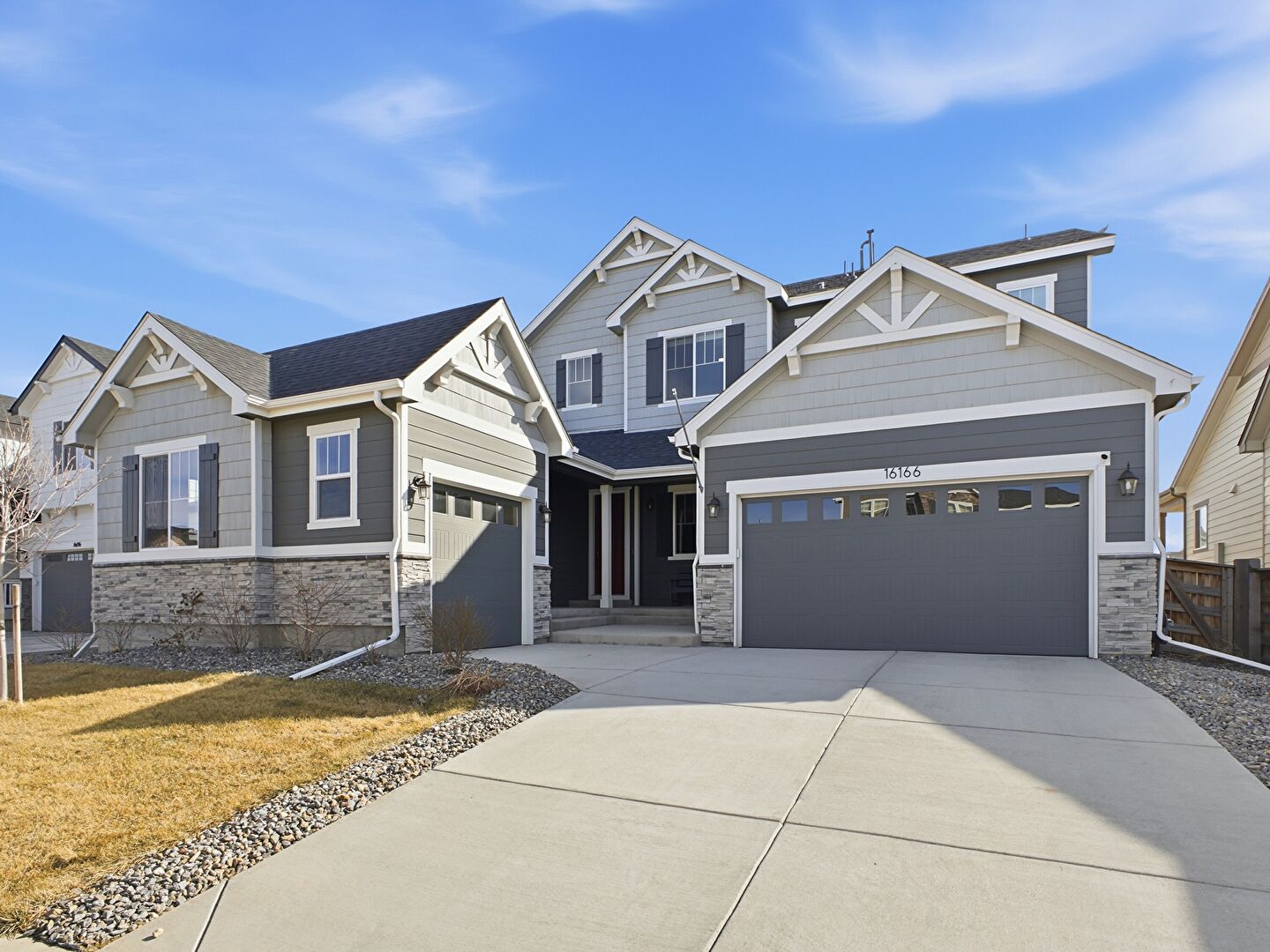 Front at 16166 East 109th Place, Commerce City, CO 80022, listed by Tatyana Sturm