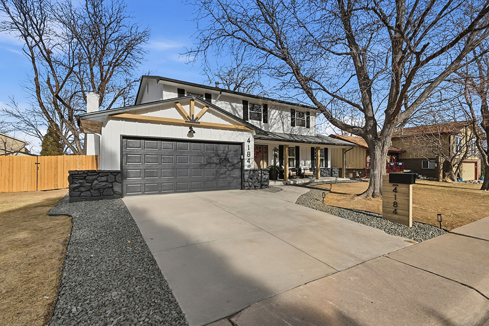 Front at 4184 South Syracuse Street, Denver, CO 80237, listed by Jordan Kermes