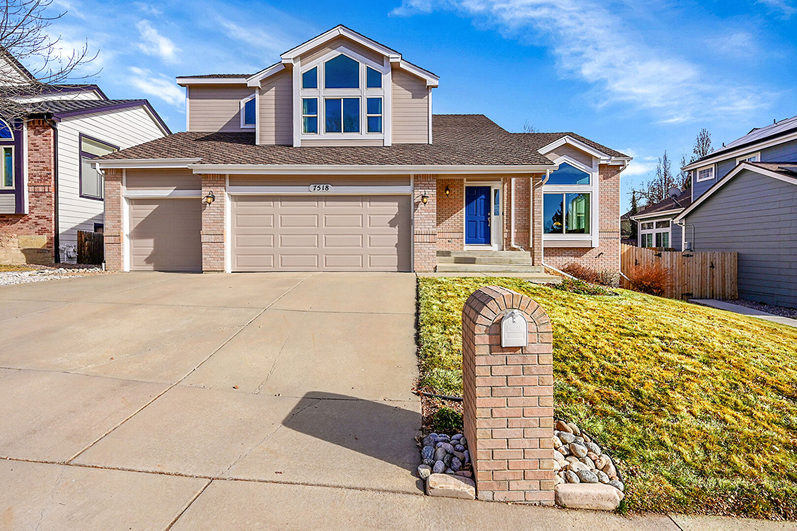 Front at 7518 Swadley Street, Arvada, CO 80005, listed by Paul D. Andrews