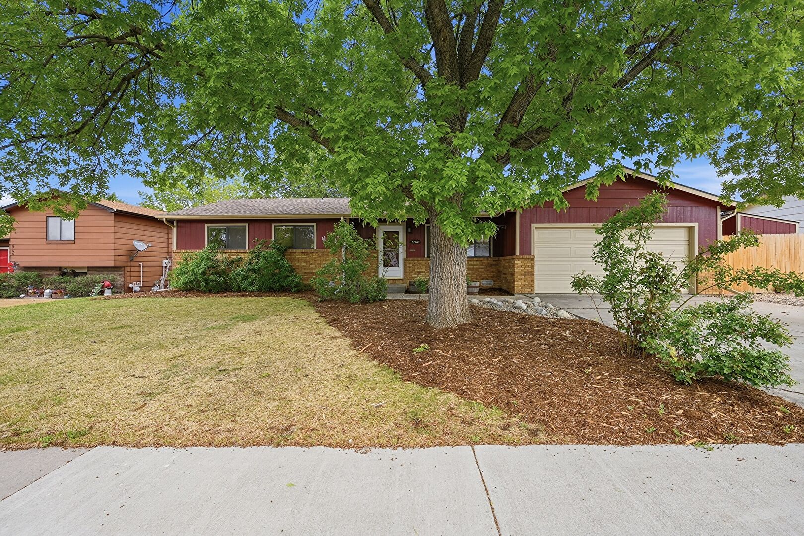 Front at 5762 Colby Court, Fort Collins, CO 80525, listed by Scott MacFarland, MLS ID: 4471864