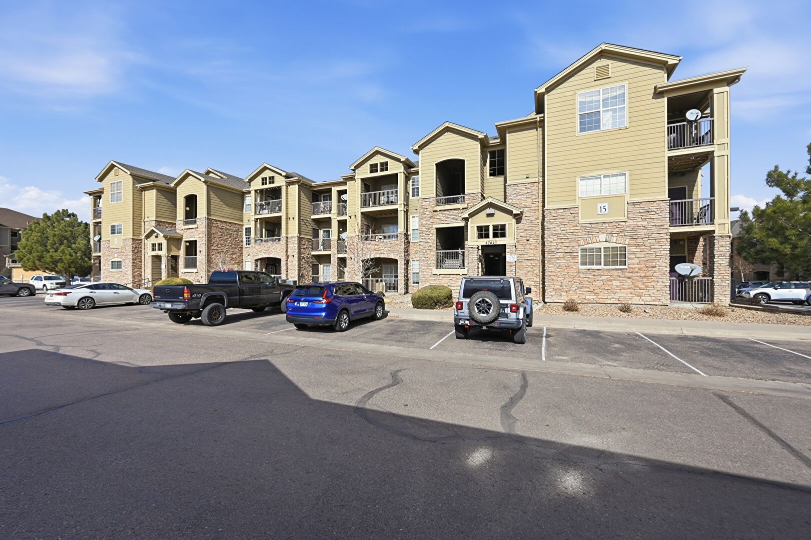 Property Exterior at 17525 Wilde Avenue, #306, Parker, CO 80134, listed by Tony Geraty