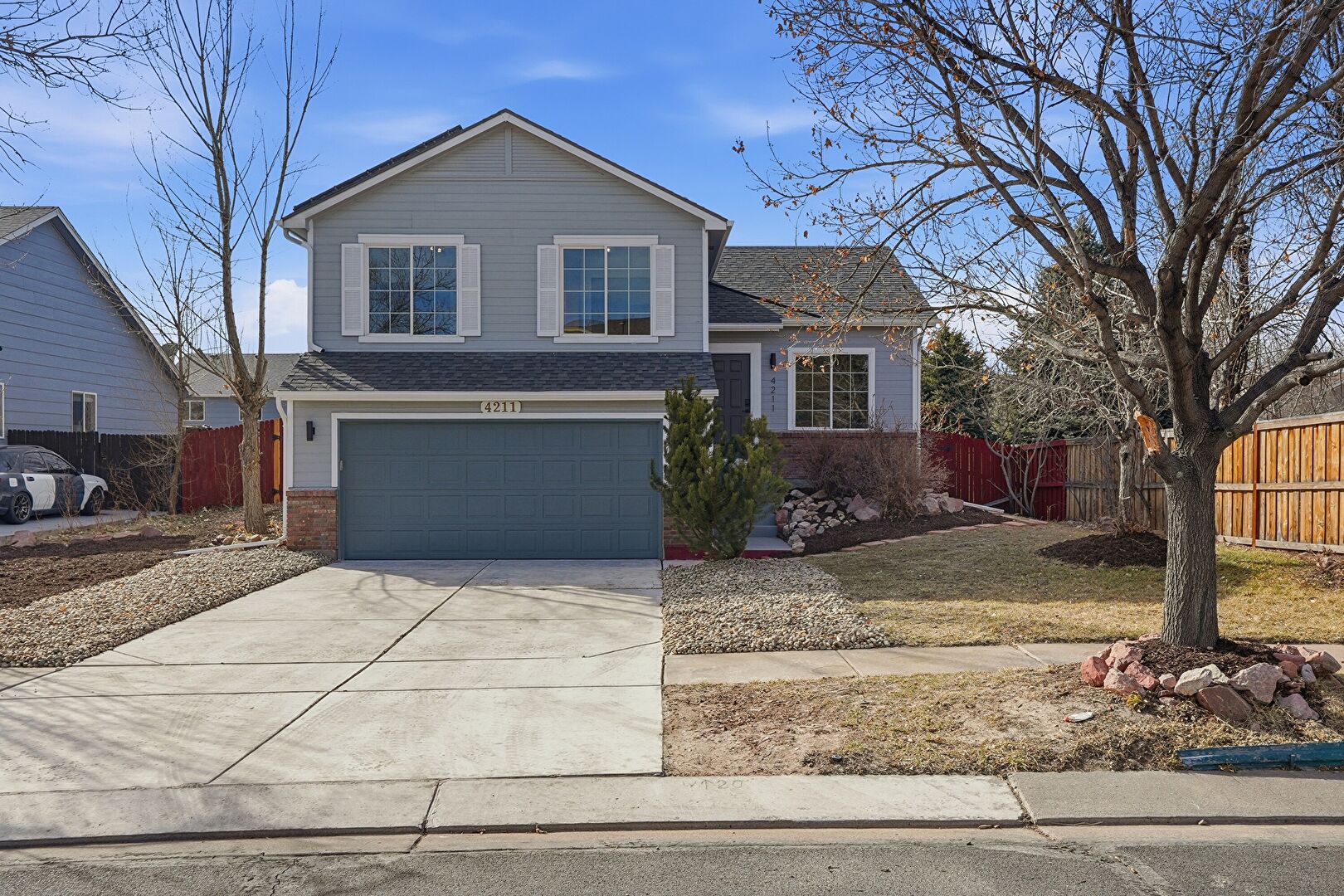 Front at 4211 Coolwater Drive, Colorado Springs, CO 80916, listed by Terry Moss