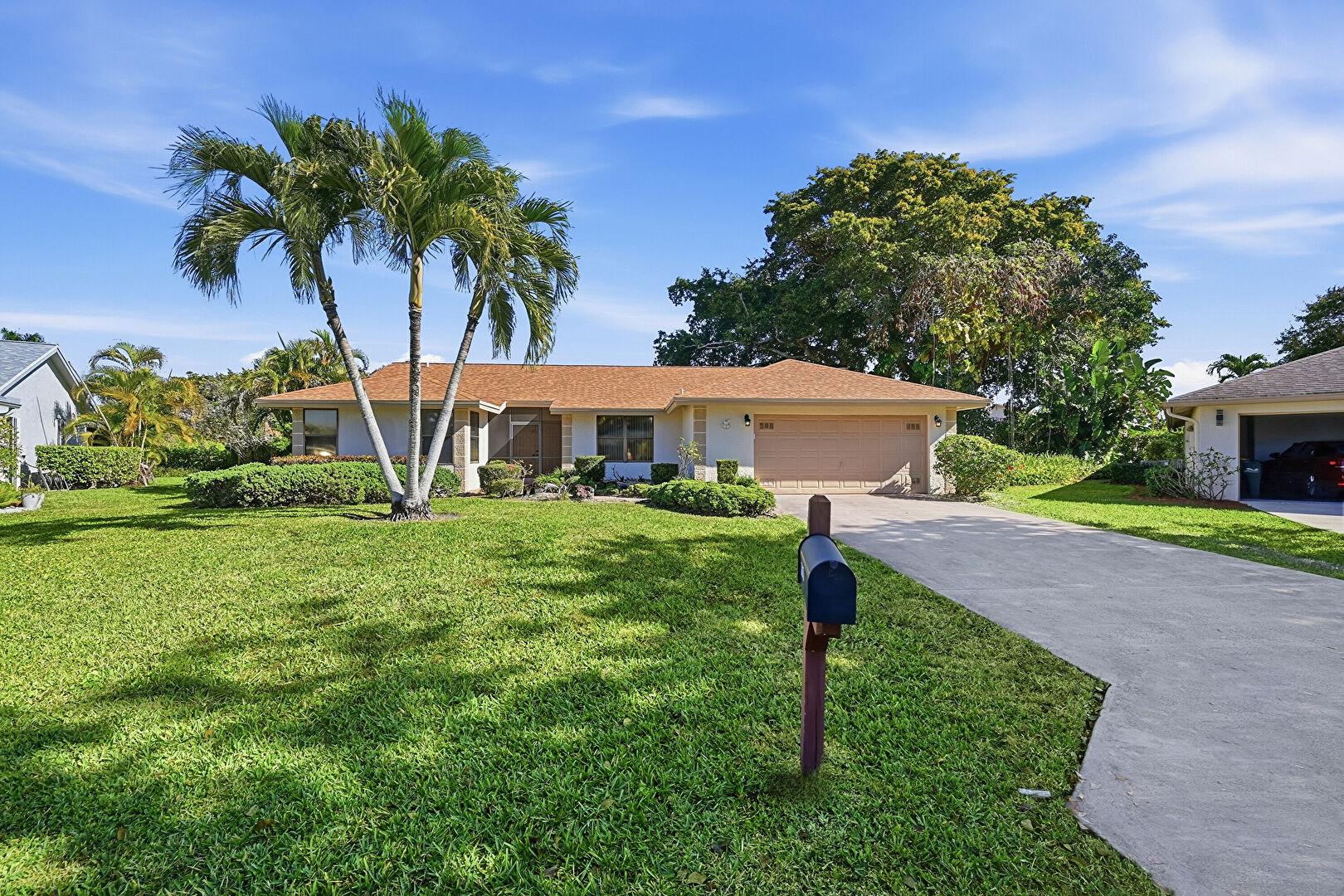 Front yard at 2805 Northwest 15th Street, Delray Beach, FL 33445, listed by Deborah Carr, MLS ID: F10550530