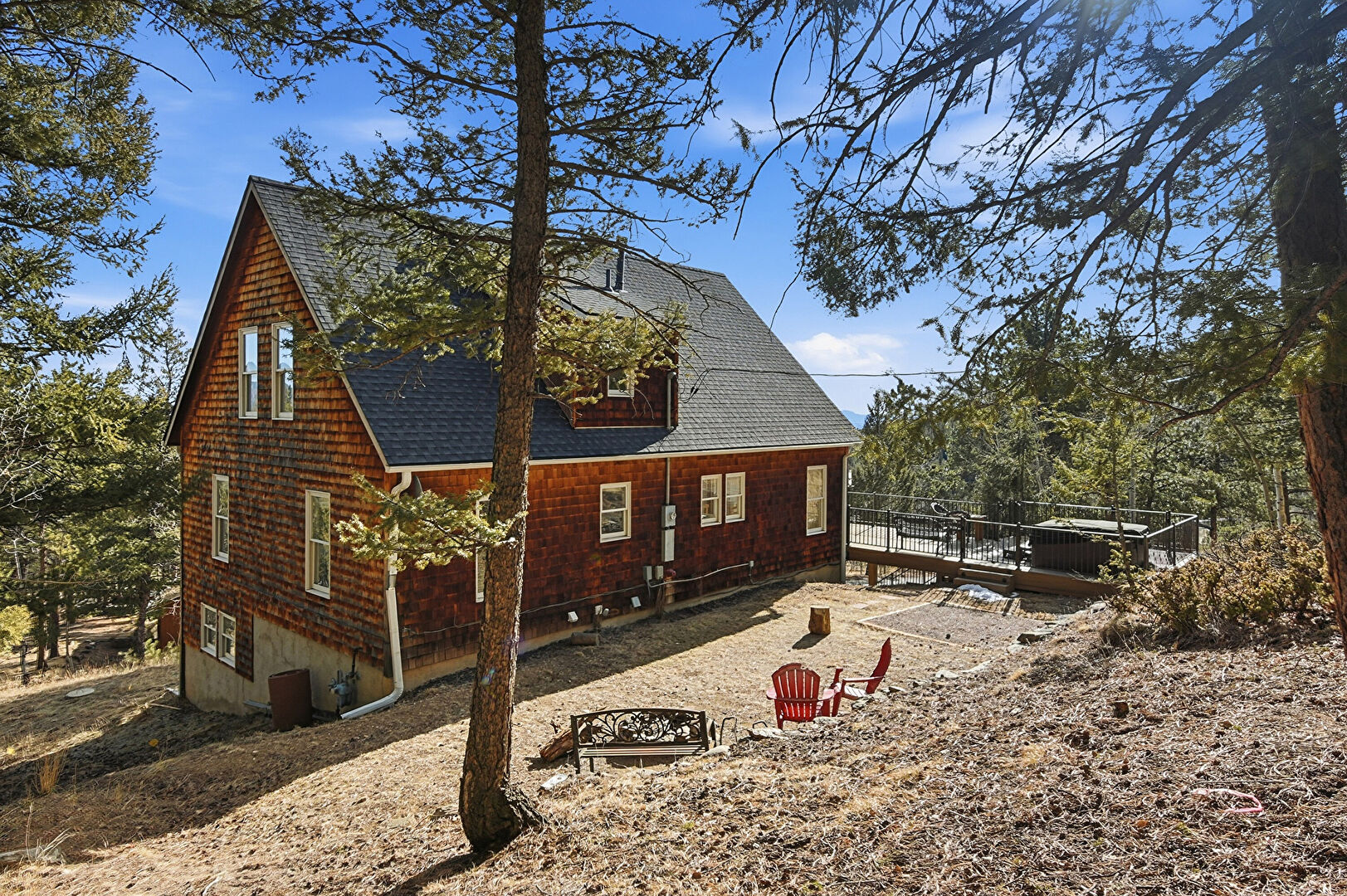 Property Exterior at 1397 S Pine Drive, Bailey, CO 80421, listed by Lauren Wilson, MLS ID: 3382389