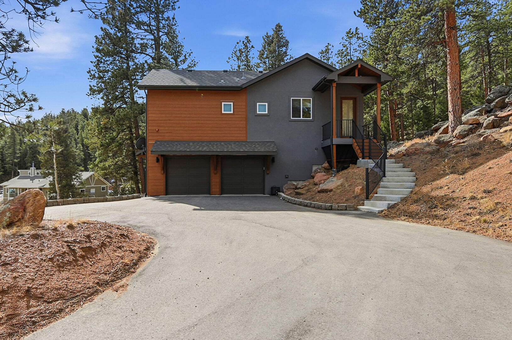 Front at 191 Diamond Drive, Pine, CO 80470, listed by Sandra Bosworth