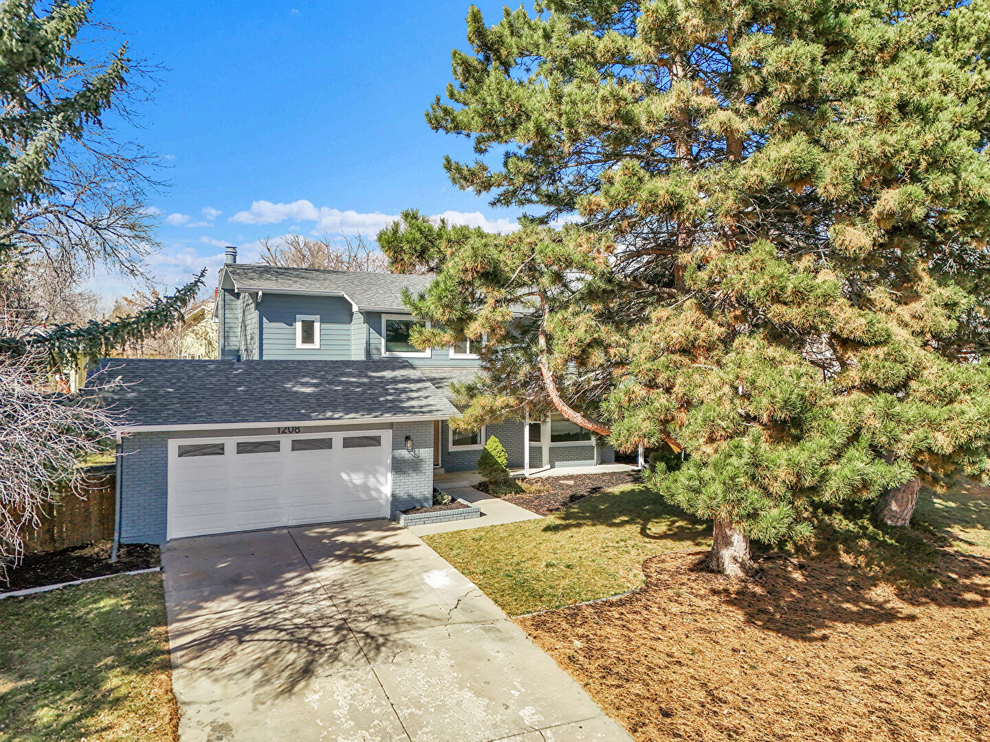 Aerial View at 1208 Miramont Drive, Fort Collins, CO 80524, listed by Skyler Jess