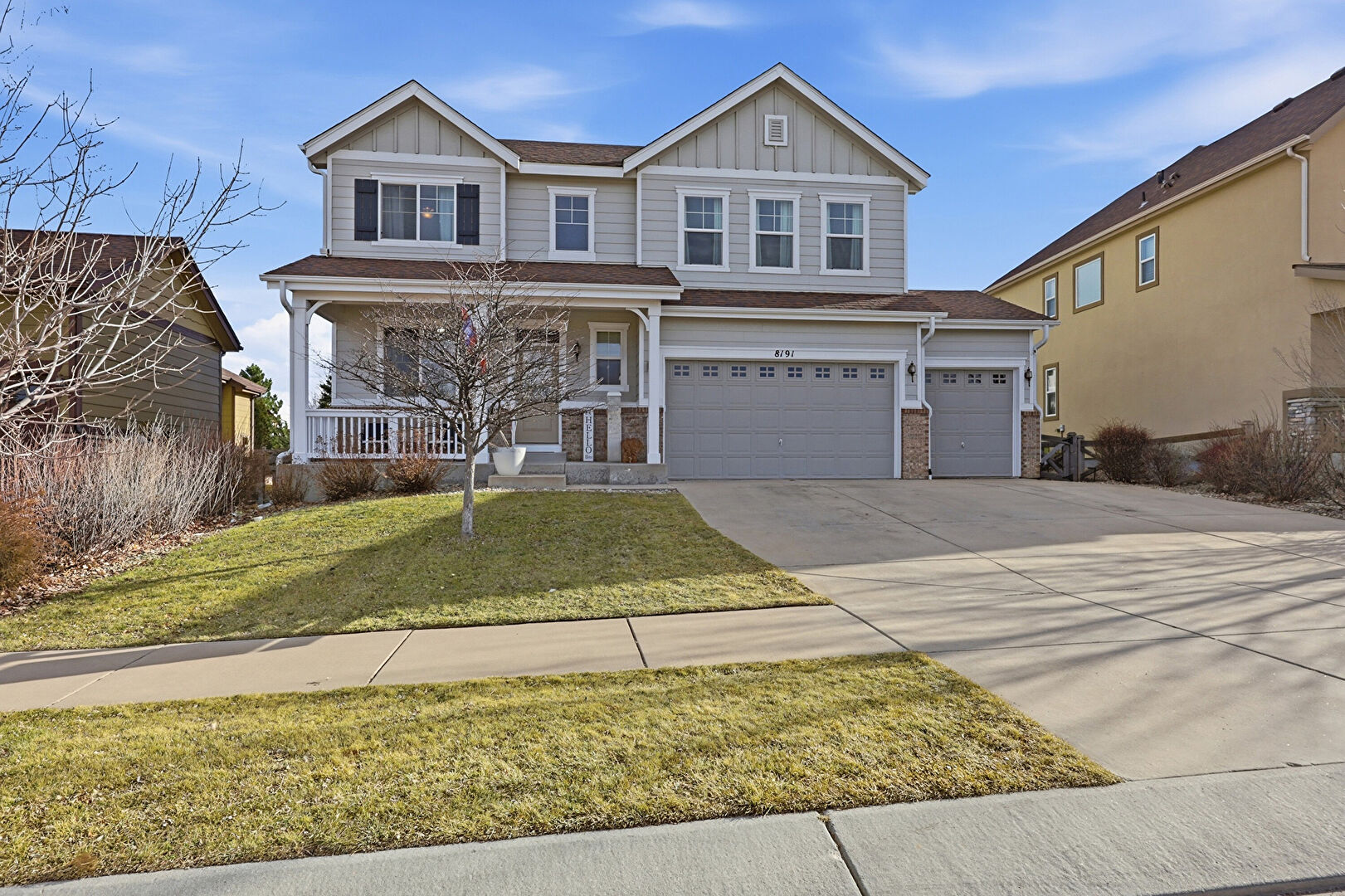 Front at 8191 Silver Birch Dr., Colorado Springs, CO 80927, listed by Josh Molinaro, MLS ID: 8352159