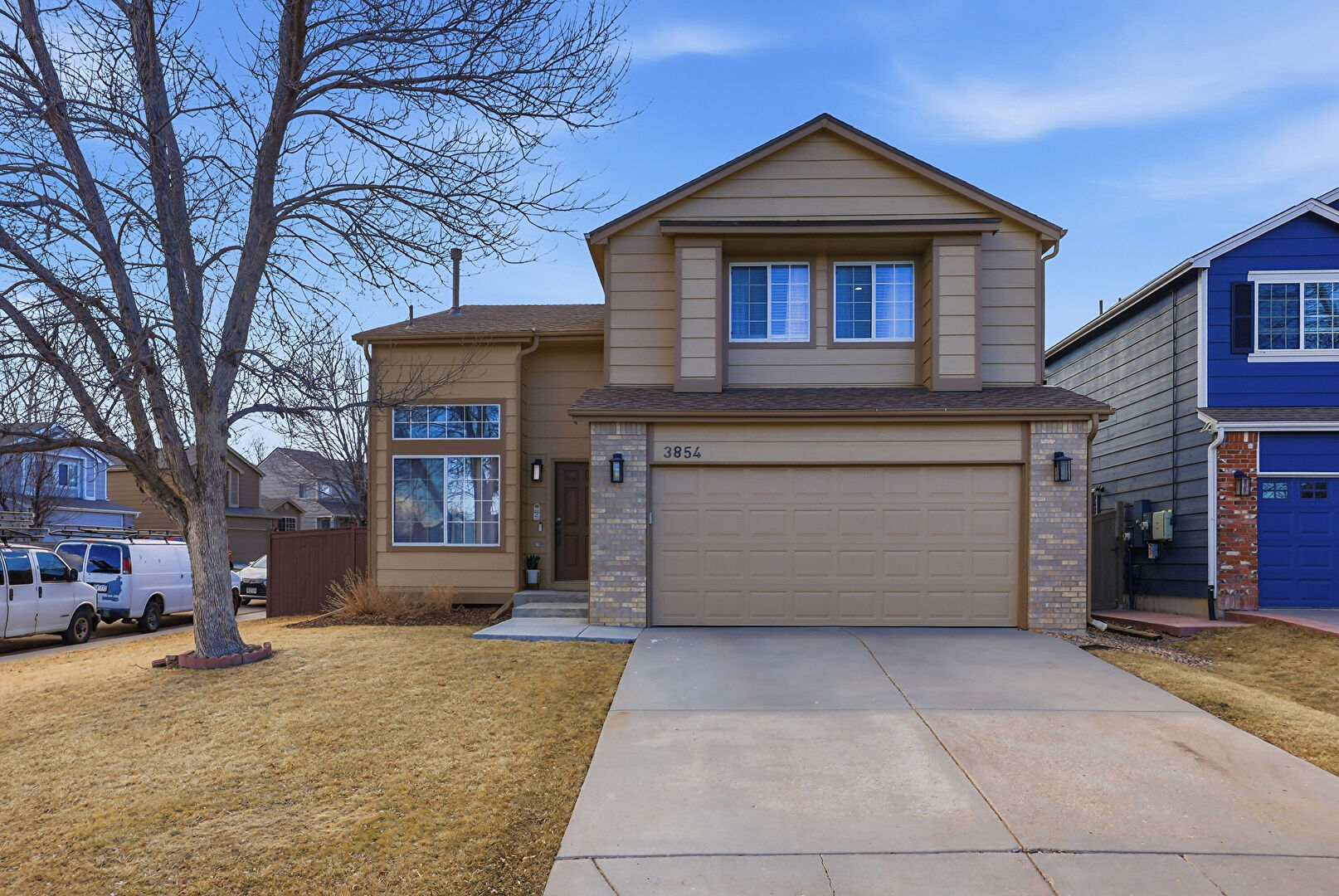 Front at 3852 Licorice Court, Castle Rock, CO 80109, listed by Tony Geraty