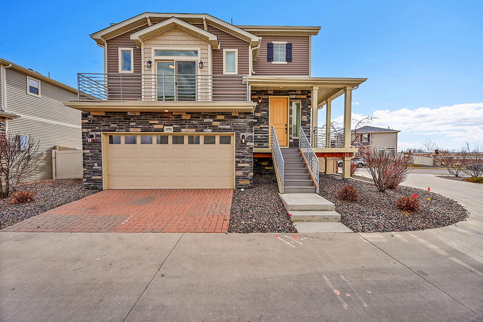Front at 3793 Summerwood Way, Johnstown, CO 80534, listed by Skyler Jess