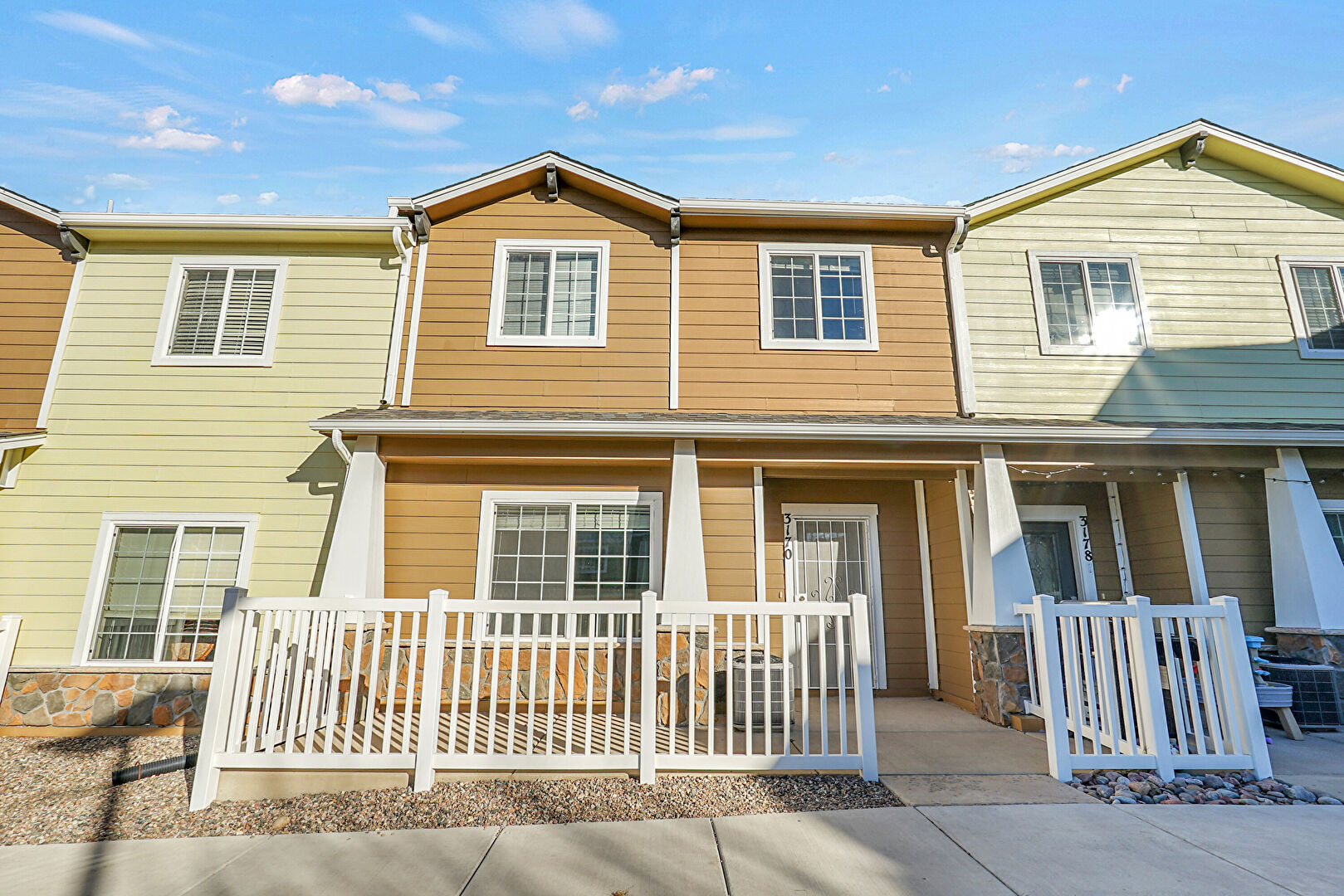 Front at 3170 Shikra View, Colorado Springs, CO 80916, listed by Taylor Haas