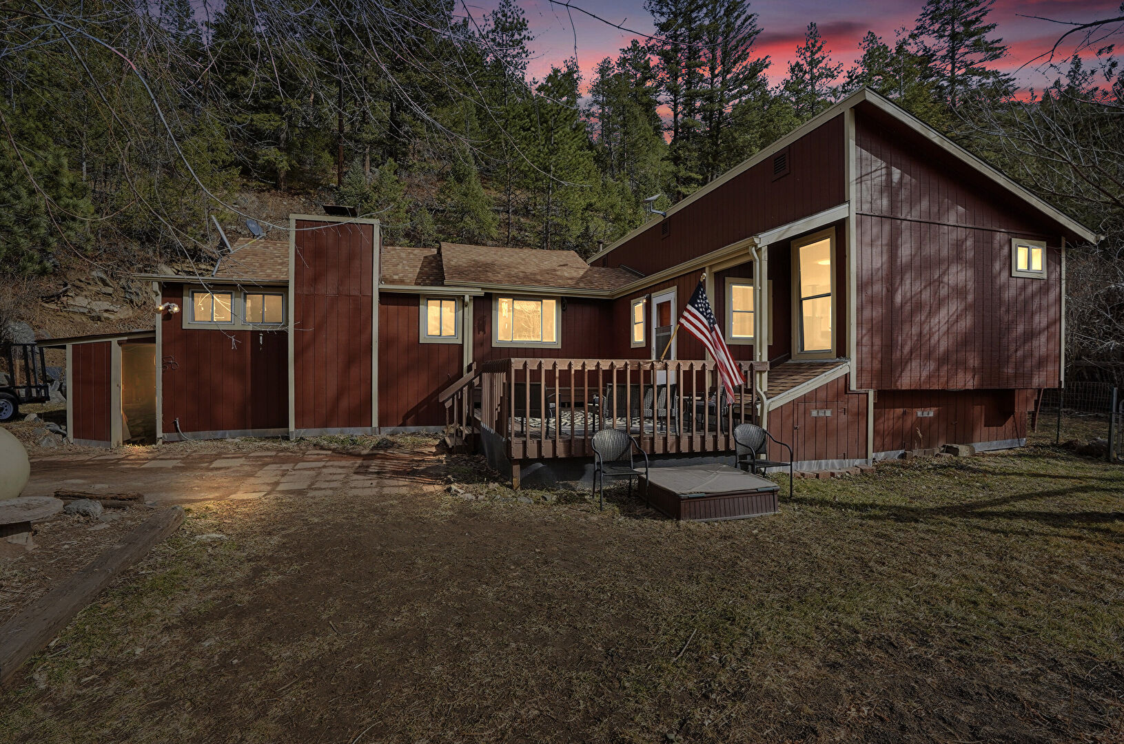 Twilight View at 10510 S Deer Creek Road, Littleton, CO 80127, listed by Kathryn Carlson, MLS ID: 6552107