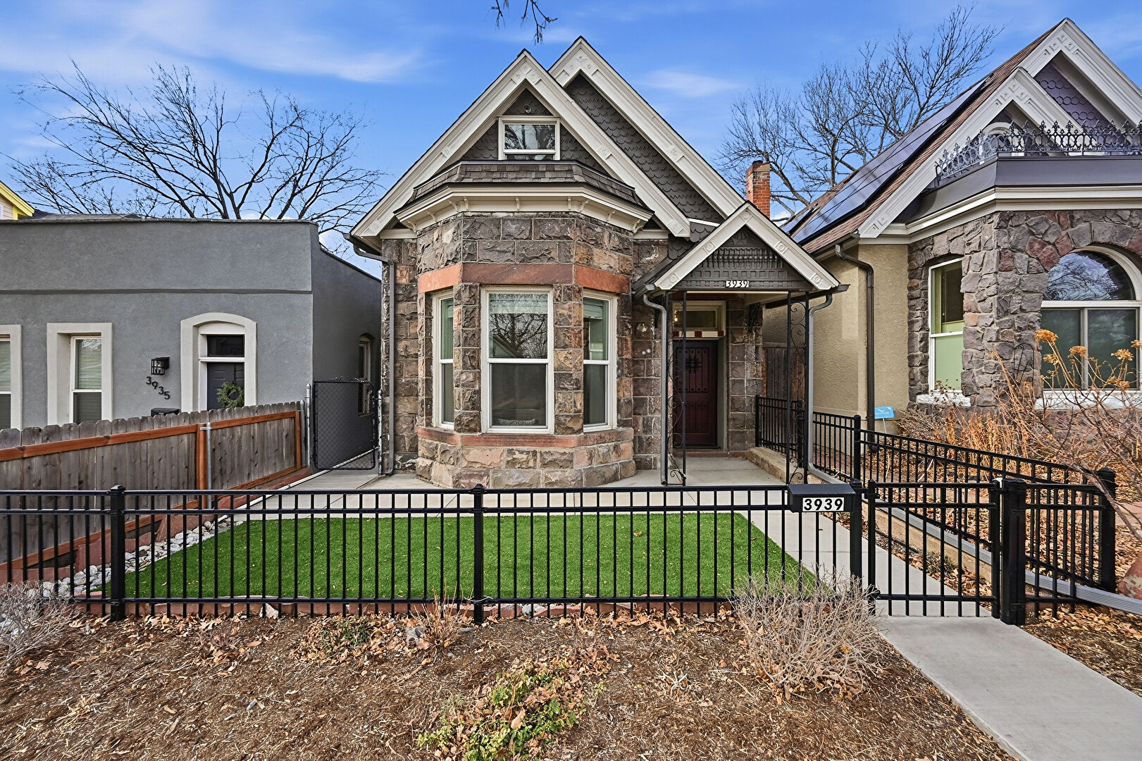 Front at 3939 Osage Street, Denver, CO 80211, listed by Brandon Gossett