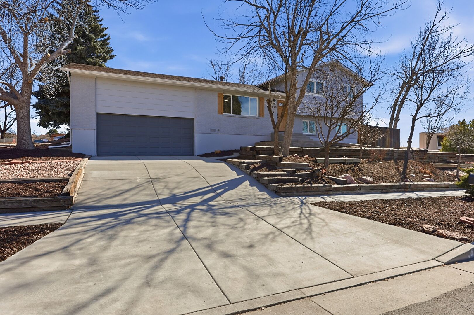 Front at 1005 Lehmberg Boulevard, Colorado Springs, CO 80915, listed by Amanda Moss