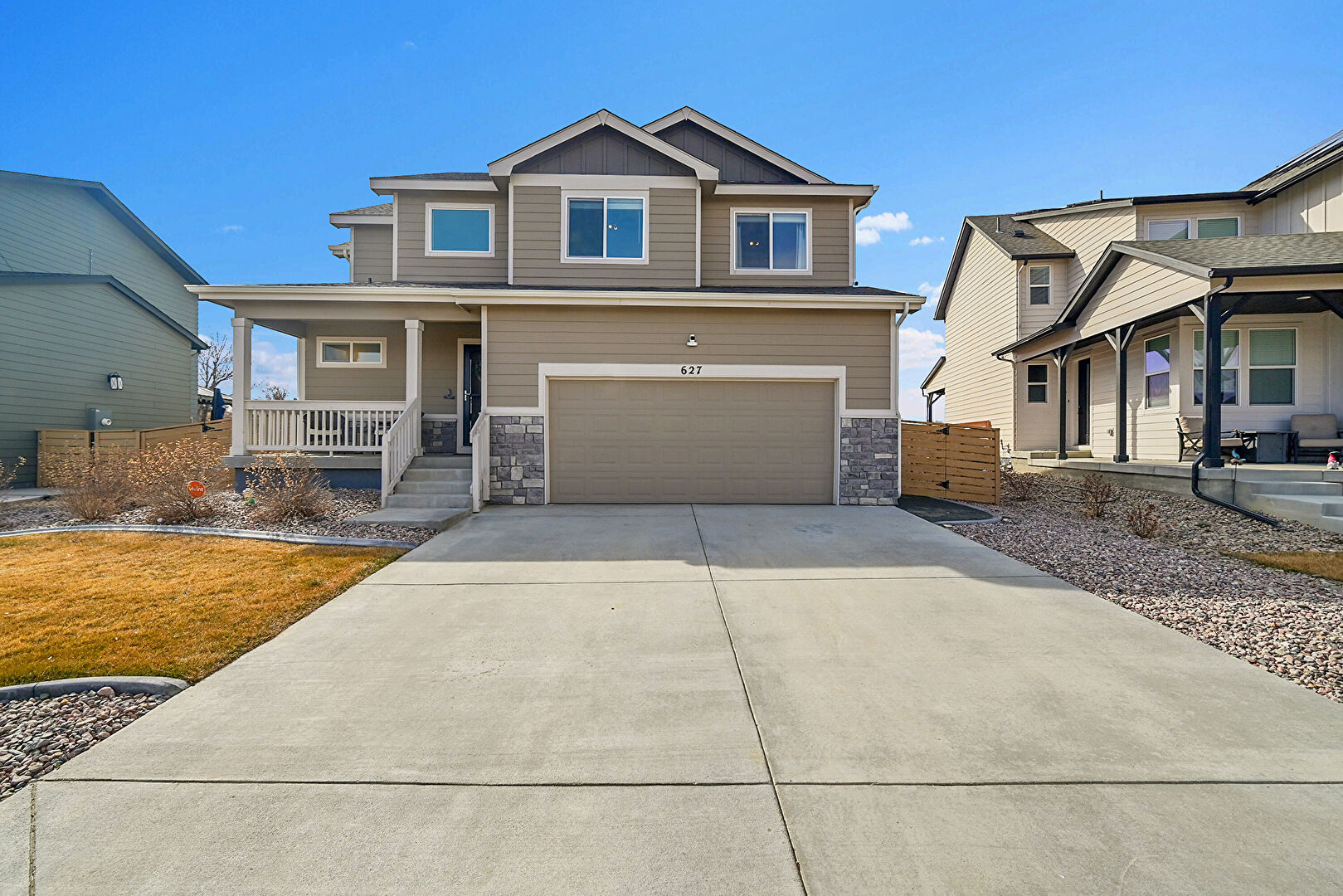 Front at 627 67th Avenue, Greeley, CO 80634, listed by Suzanne Ekeler