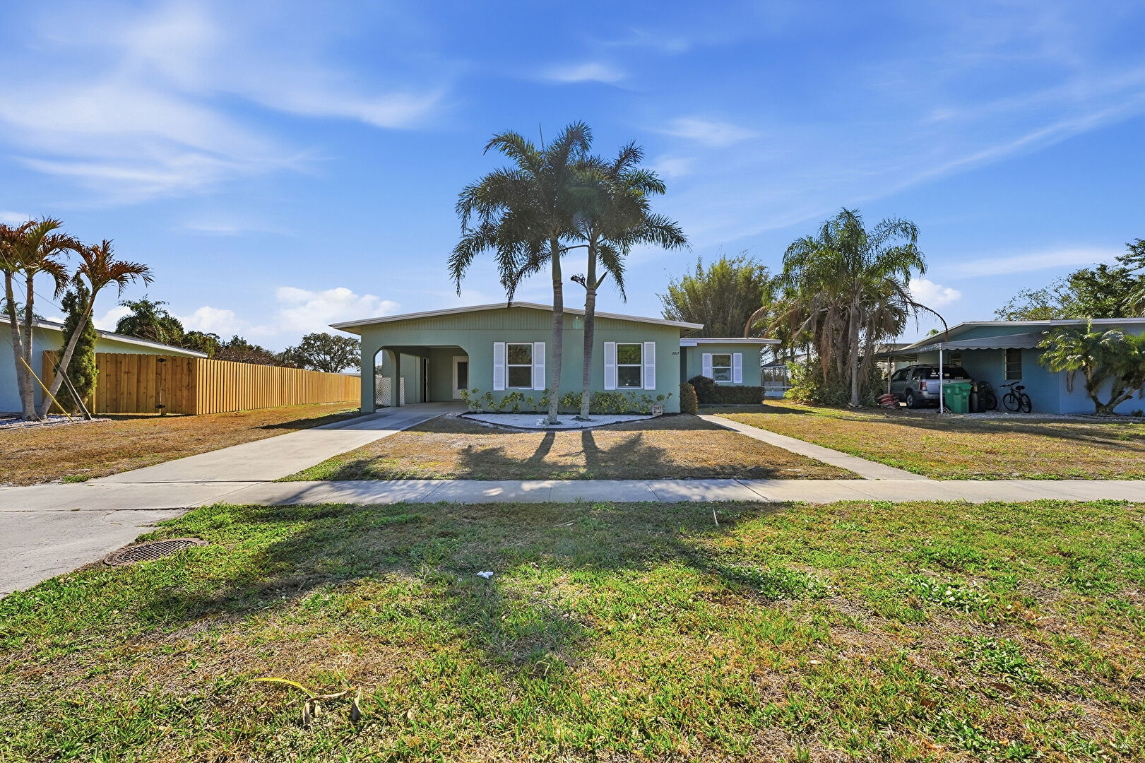 Front at 2817 Southeast Pocatella Road, Port St. Lucie, FL 34952, listed by Jason M Coley