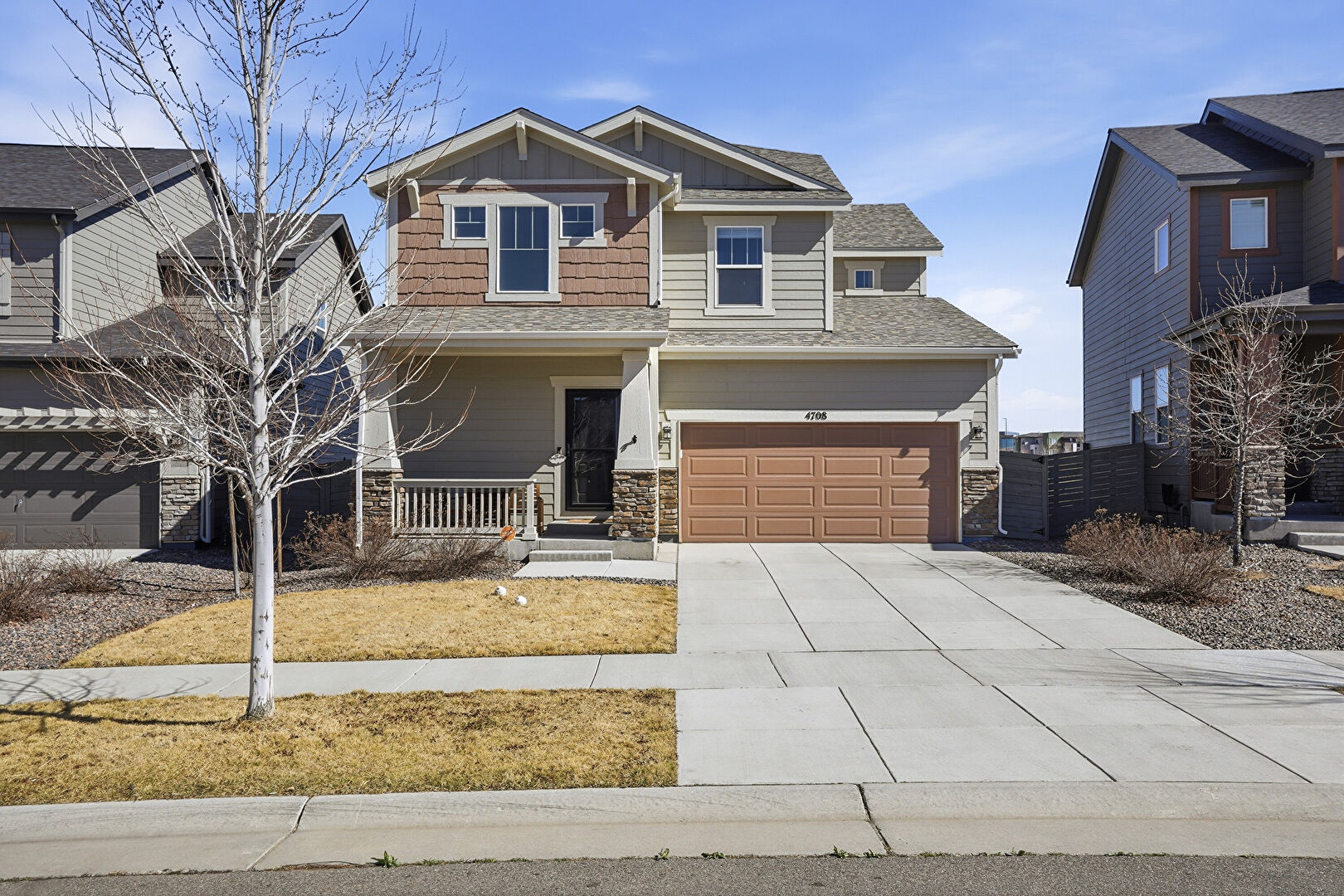 Front at 4708 Joplin Street, Denver, CO 80239, listed by Lauren Wilson