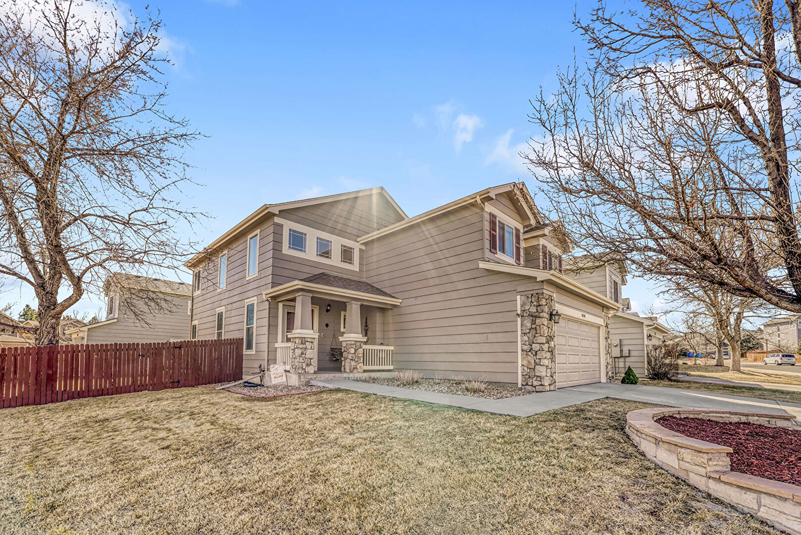 Front at 16230 Martingale Drive, Parker, CO 80134, listed by Jennifer Bozarth, MLS ID: 3730089