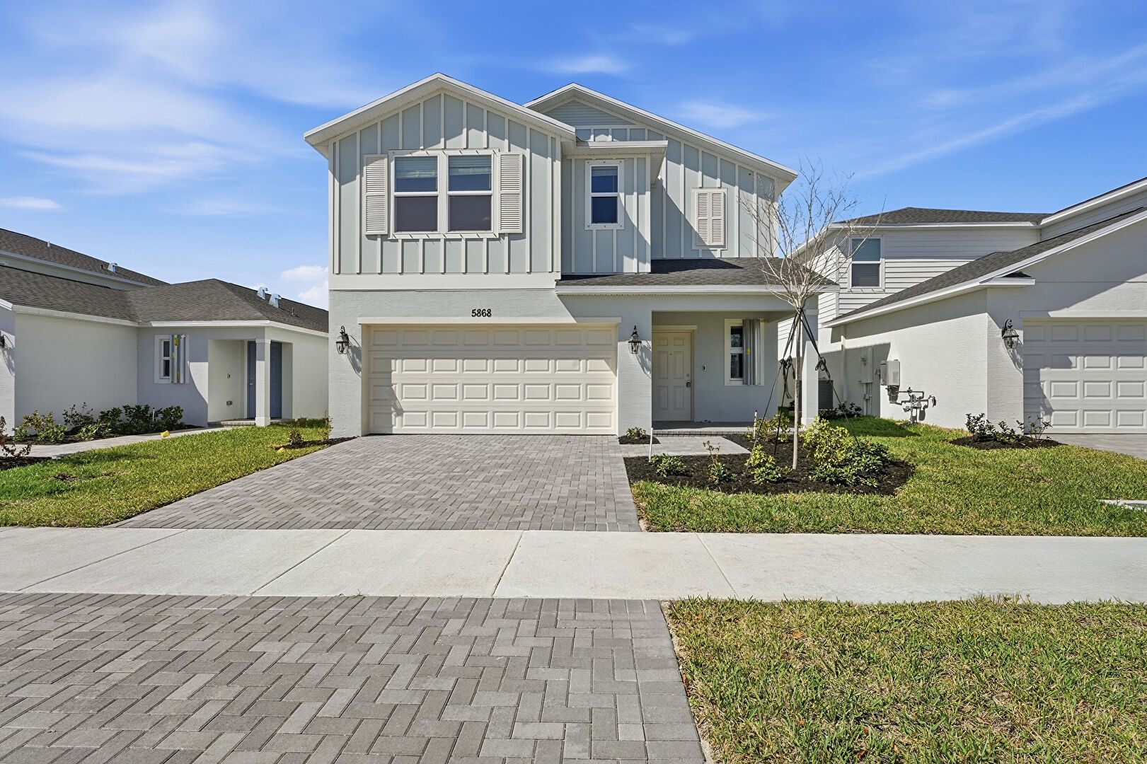 Front at 5868 Northwest Sweetwood Drive, Port St. Lucie, FL 34987, listed by Ravi Mohanka
