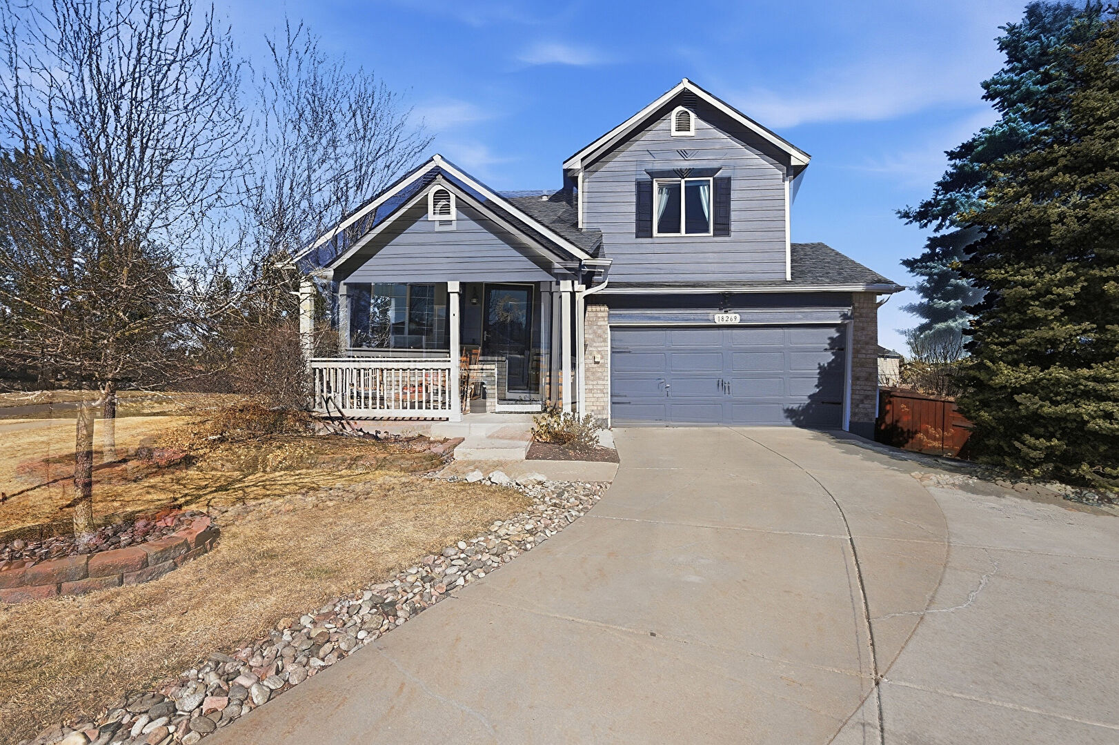 Front at 18269 Peru Creek Avenue, Parker, CO 80134, listed by Jeni VanOrnum, MLS ID: 2806234