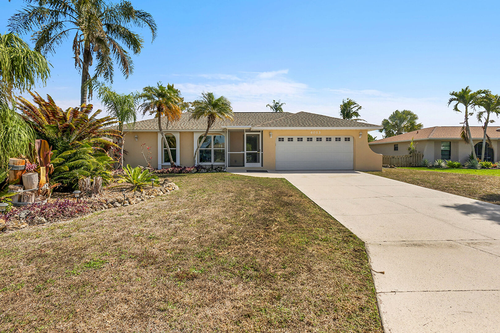 Front at 4013 Southwest 2nd Place, Cape Coral, FL 33914, listed by Angela wilkinson, MLS ID: 2026010964