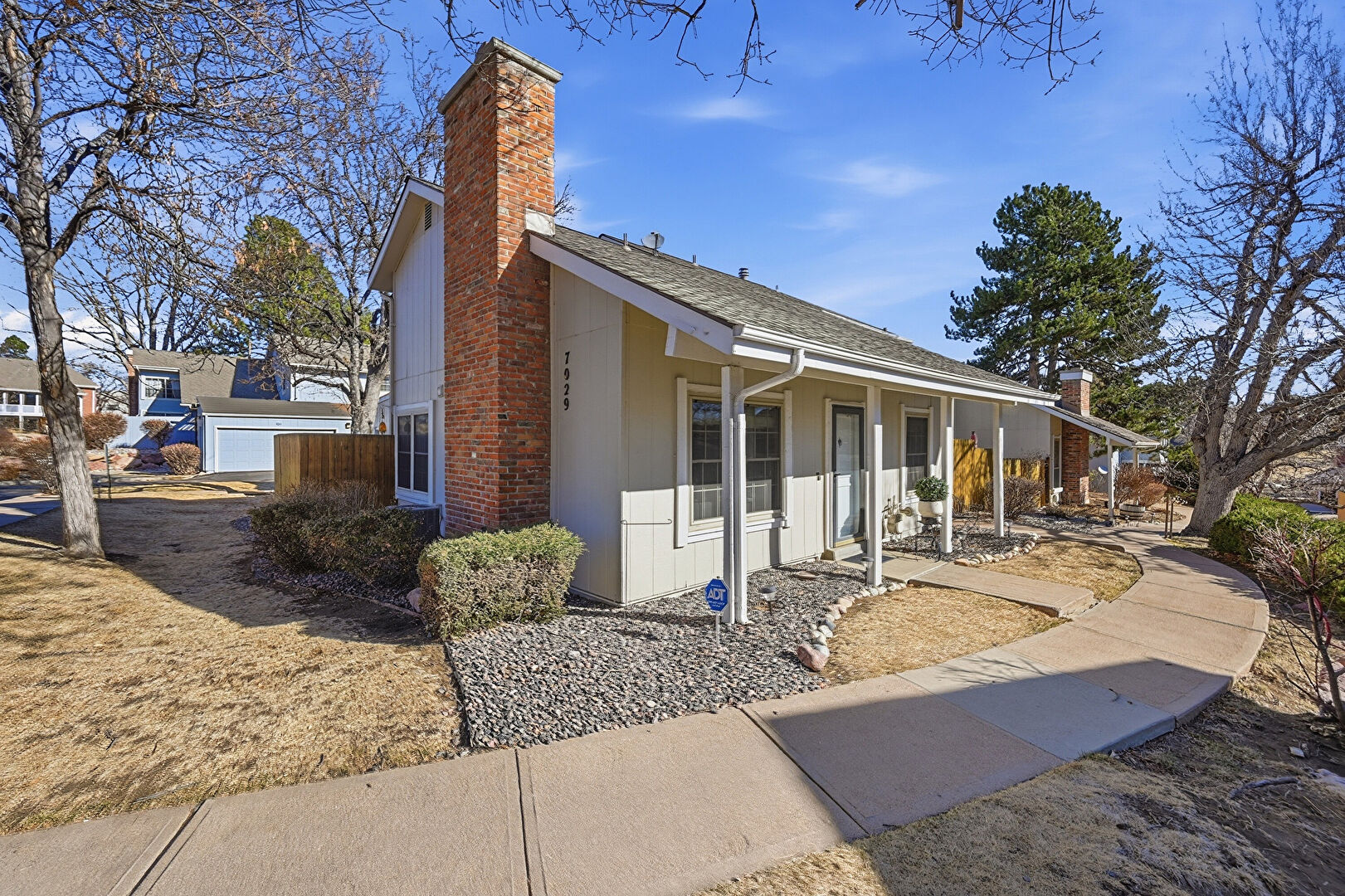 Property Exterior at 7029 South Knolls Way, Centennial, CO 80122, listed by Kim Hildebrand