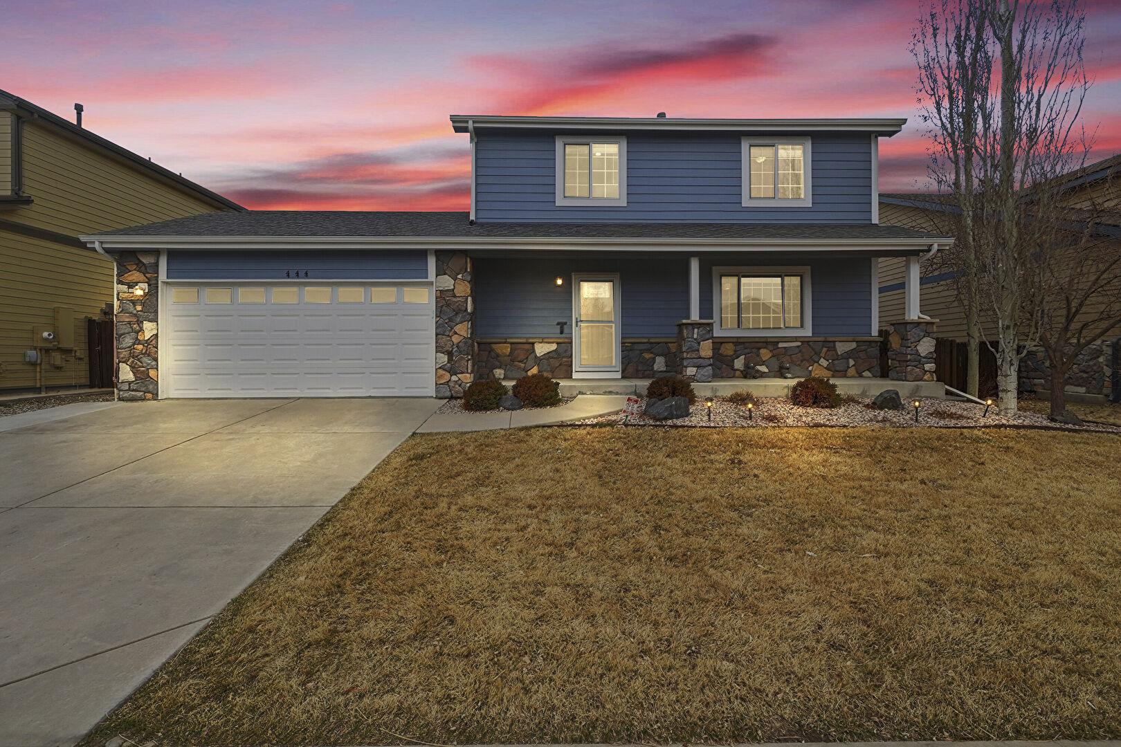 Front at 444 Frontier Lane, Johnstown, CO 80534, listed by Julio Quezada