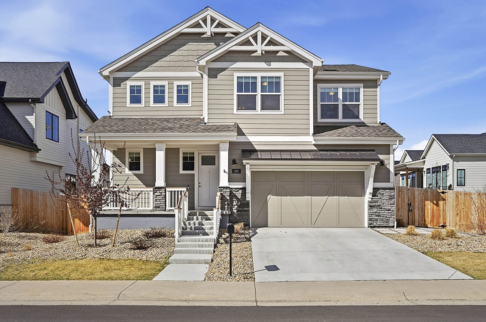 Front at 105 Vista Lane, Louisville, CO 80027, listed by Terri Ellerington