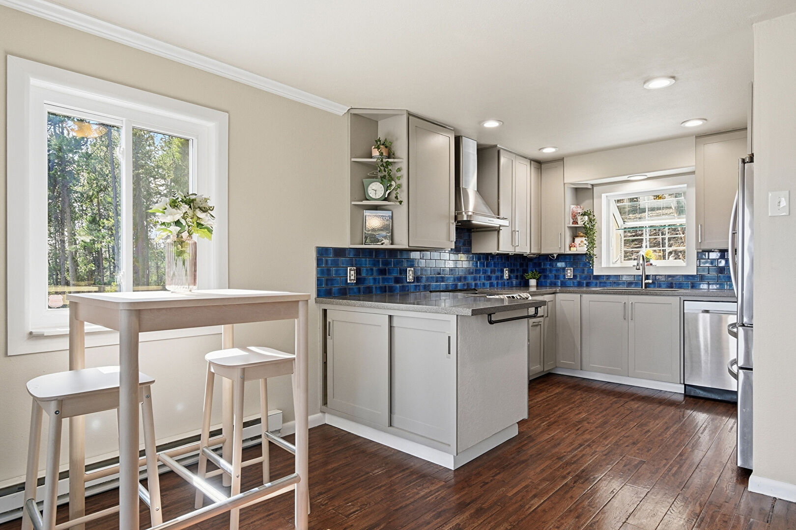 Kitchen at 150 Cedar Rd.,, Evergreen, CO 80439, listed by Victoria Merchant
