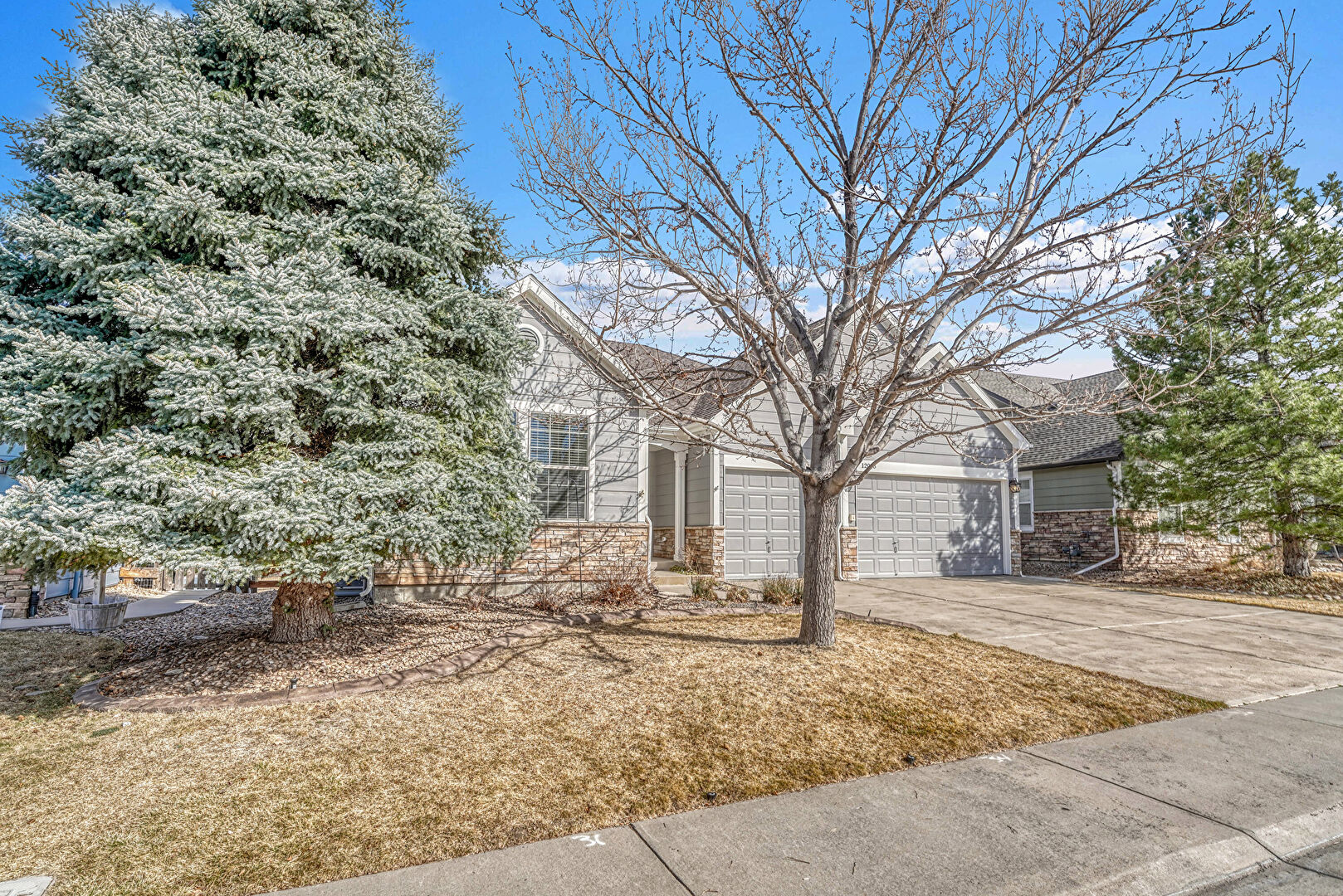 Front at 12038 Pine Top St, Parker, CO 80138, listed by Bruce Martin